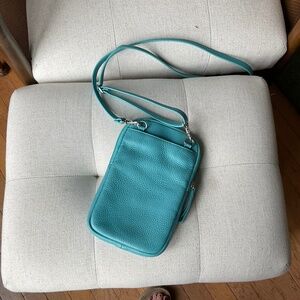 Coldwater Creek leather crossbody bag